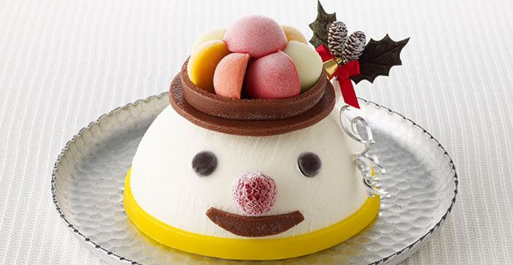 xmasアイスケーキスノーマン