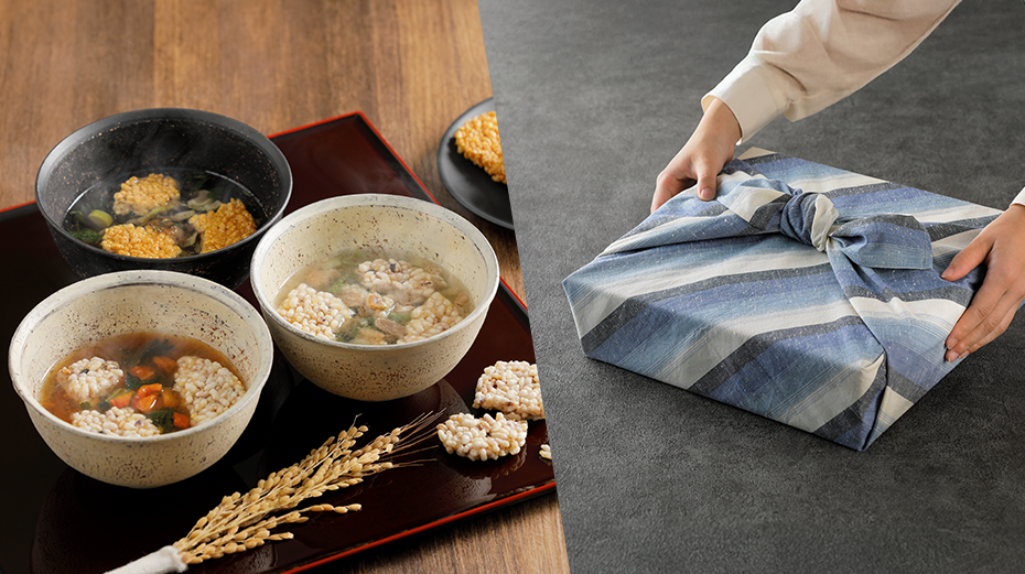 きづつみだしゆのこ 9食・風呂敷富士（大）