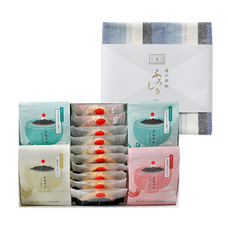 きづつみだしゆのこ 4食・風呂敷富士(小)