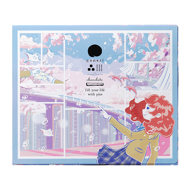 こねり 3種のアソート （coneri×品川女子学院）　6本入