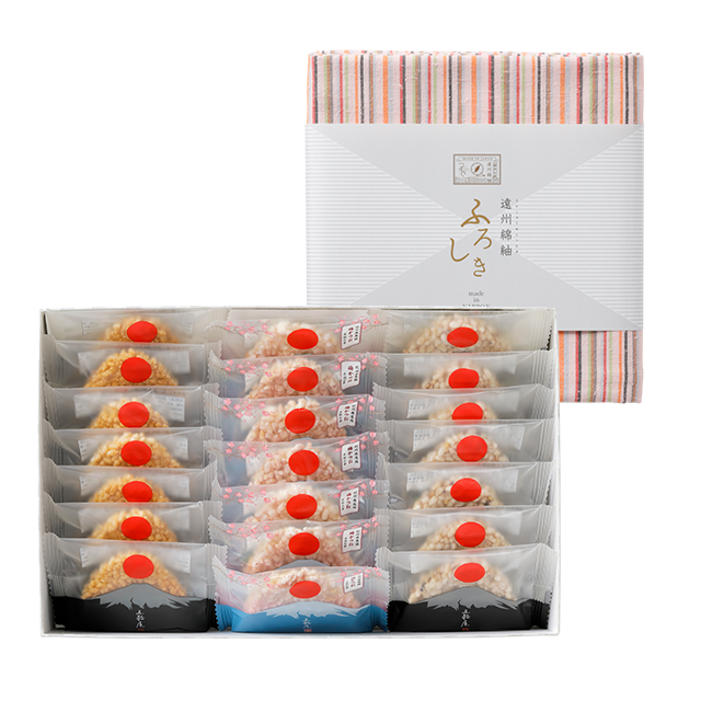 きづつみ（三）・風呂敷花桃（小）